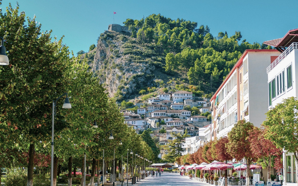 Gjirokastra in Albanien