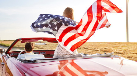 Amerikanische-Flagge